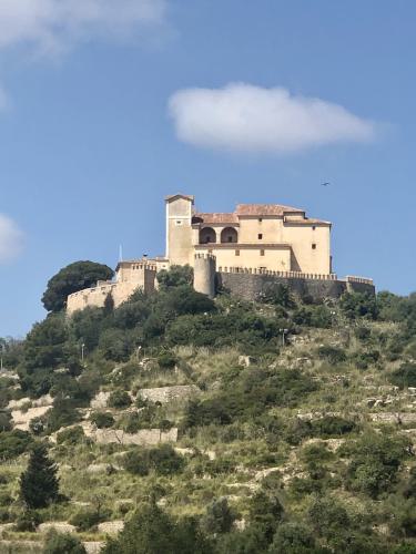 Blick auf Sant Salvador von Artá aus